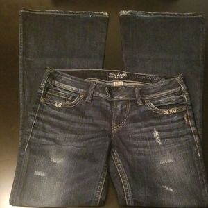 Silver Jeans/ Tuesday 22" Flares/Size 28